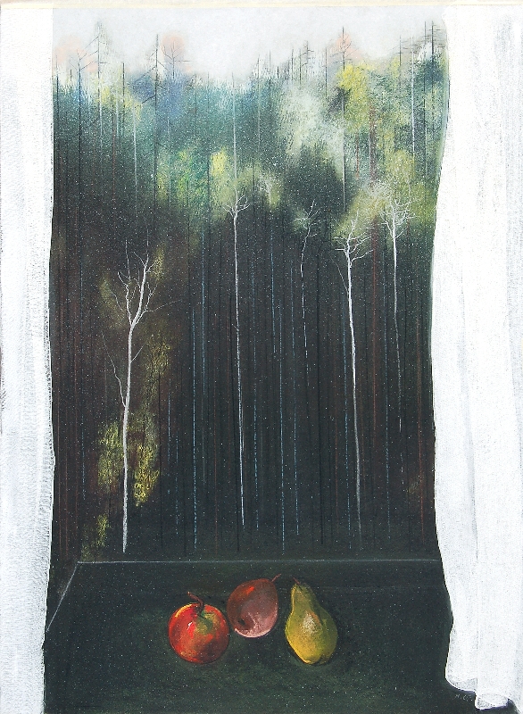 "Zátišie", 70x95cm, pastel, 2009