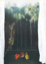 "Still life", 70x95cm, pastel, 2009